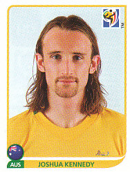 Joshua Kennedy Australia samolepka Panini World Cup 2010 #294